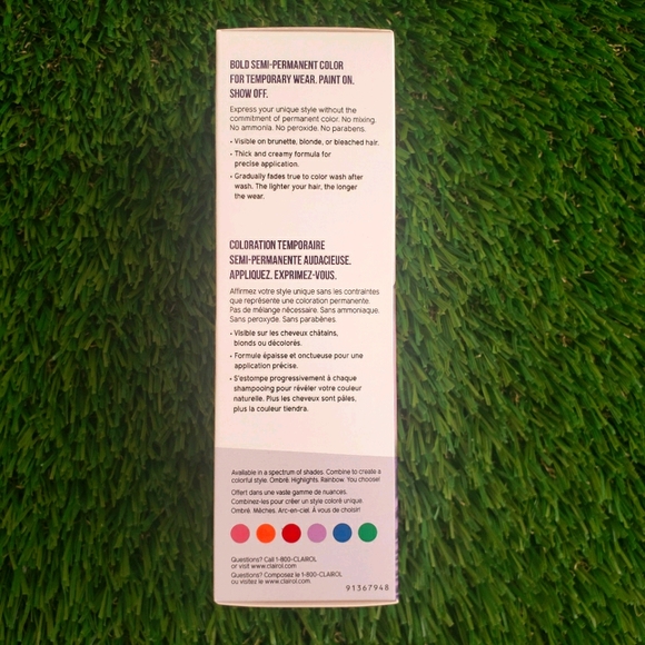 CLAIROL COLOR CRAVE Semi-Permanent Hair Dye Orchid - Picture 5 of 6